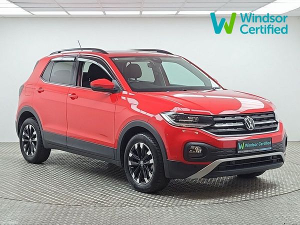 Volkswagen T-Cross SUV, Petrol, 2021, Red