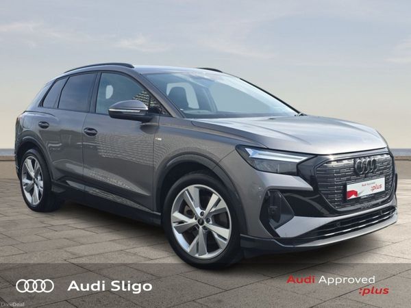 Audi Q4 e-tron SUV, Electric, 2024, Grey