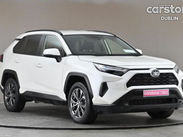 Toyota RAV4 SUV, Petrol Hybrid, 2022, White
