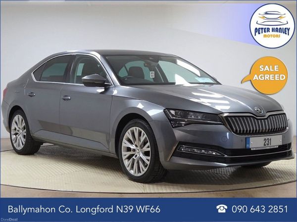 Skoda Superb Saloon, Petrol Plug-in Hybrid, 2023, Grey