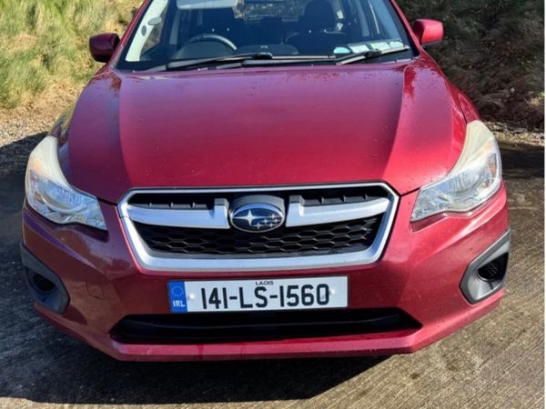 Subaru Impreza Hatchback, Petrol, 2014, Red