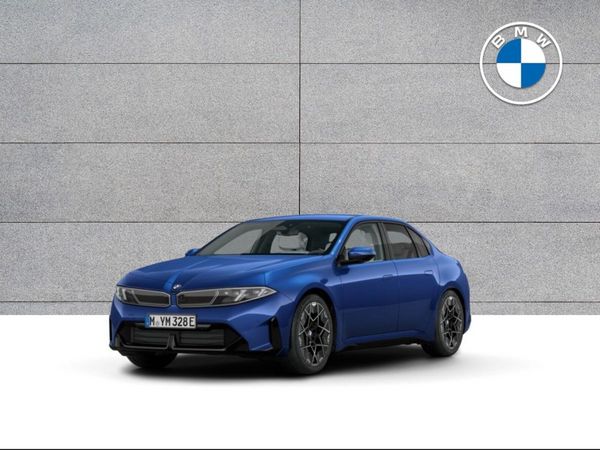 BMW 3-Series Saloon, Electric, 2026, Blue