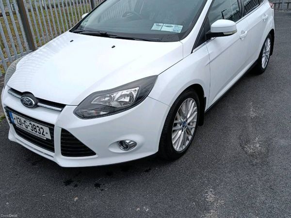 Ford Focus Hatchback, Diesel, 2013, White