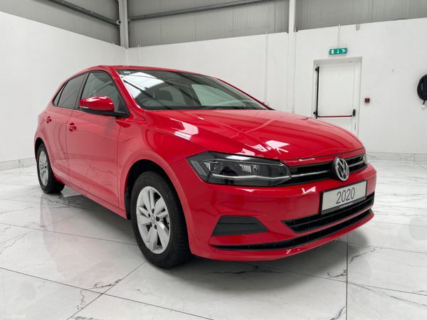Volkswagen Polo Hatchback, Petrol, 2020, Red