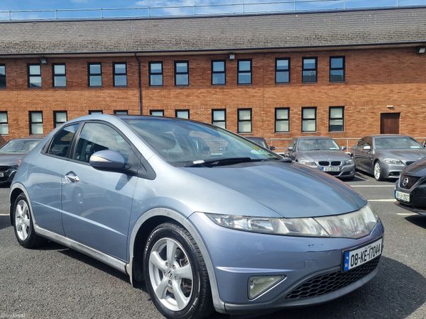 Honda Civic Hatchback, Diesel, 2008, Blue