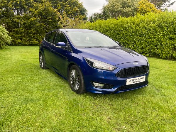 Ford Focus Hatchback, Diesel, 2017, Blue