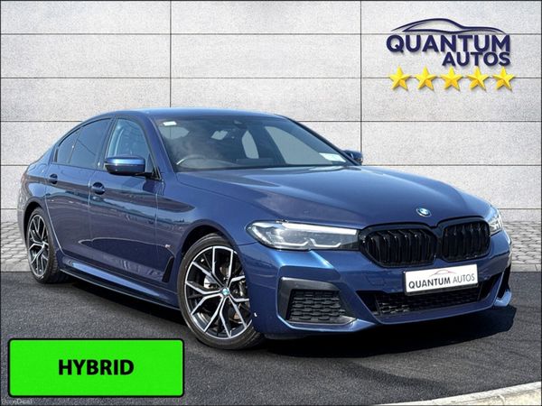 BMW 5-Series Saloon, Diesel, 2022, Blue