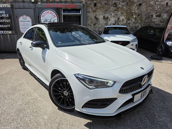 Mercedes-Benz CLA Coupe, Petrol Hybrid, 2023, White