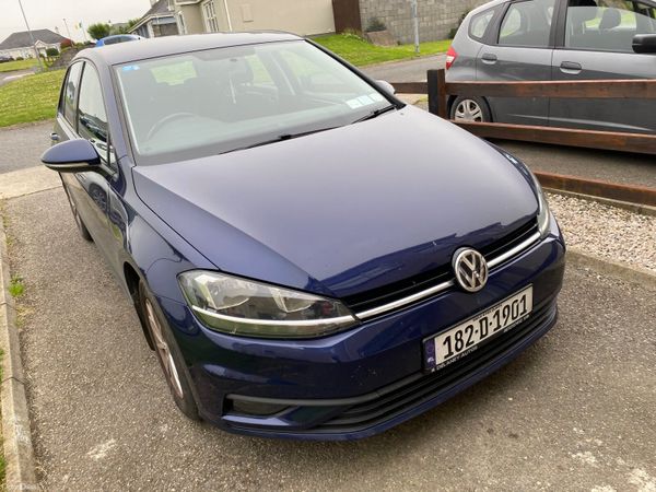 Volkswagen Golf Estate, Diesel, 2018, Blue