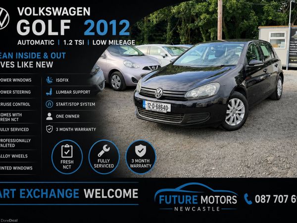 Volkswagen Golf Hatchback, Petrol, 2012, Black