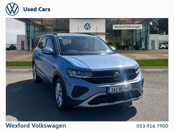 Volkswagen T-Cross Estate, Petrol, 2024, Blue