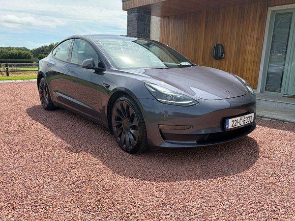 Tesla Model 3 Saloon, Electric, 2022, Grey