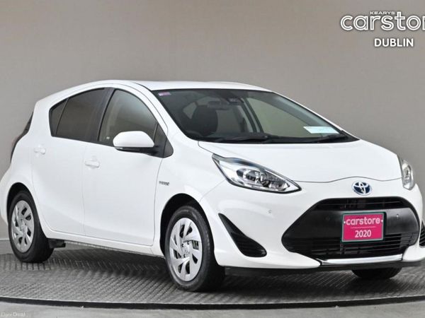 Toyota Aqua Hatchback, Petrol Hybrid, 2020, White