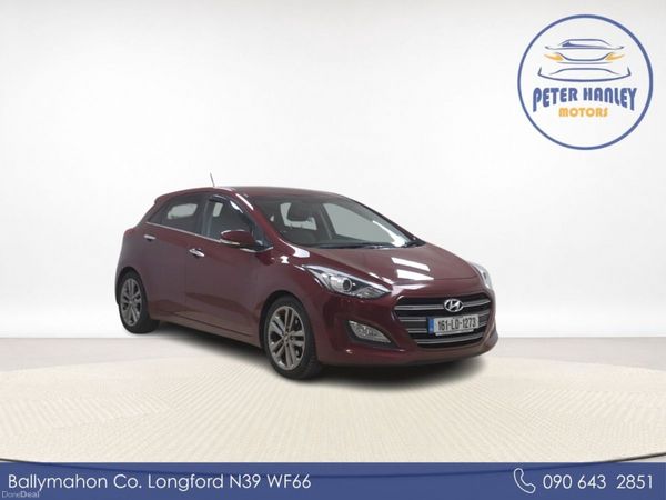 Hyundai i30 Hatchback, Diesel, 2016, Red