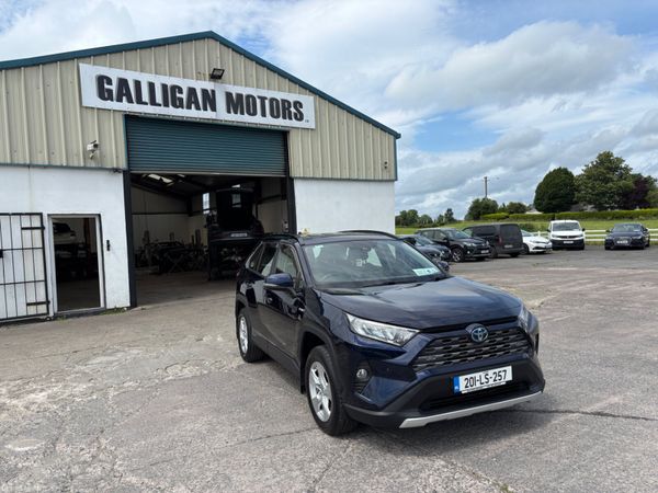 Toyota RAV4 SUV, Petrol Hybrid, 2020, Blue