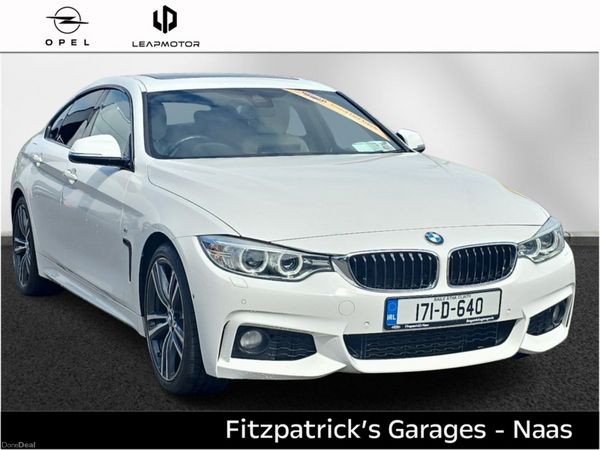 BMW 4-Series Saloon, Diesel, 2017, White