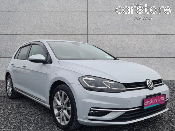 Volkswagen Golf Hatchback, Petrol, 2018, White