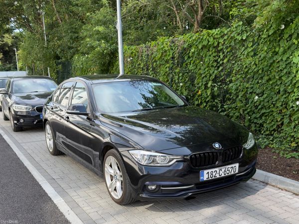 BMW 3-Series Saloon, Diesel, 2018, Black