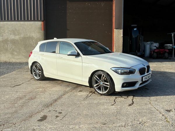 BMW 1-Series Hatchback, Diesel, 2017, White