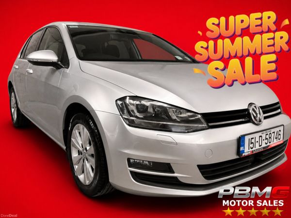 Volkswagen Golf Hatchback, Petrol, 2015, Silver