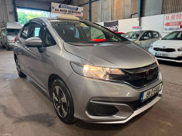 Honda Fit Hatchback, Petrol Hybrid, 2019, Silver