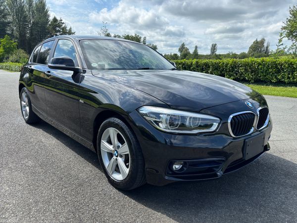 BMW 1-Series Hatchback, Diesel, 2017, Black