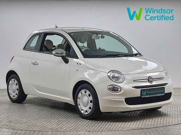 Fiat 500 Hatchback, Petrol, 2019, White