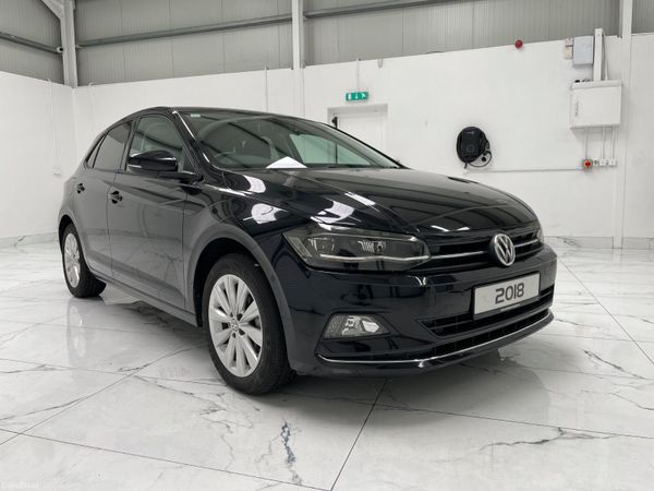 Volkswagen Polo Hatchback, Petrol, 2018, Black