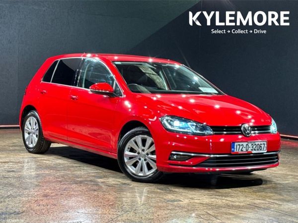 Volkswagen Golf Hatchback, Petrol, 2017, Red