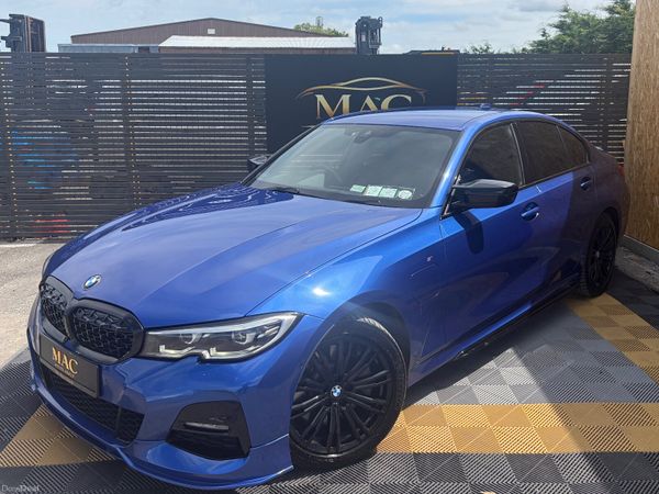BMW 3-Series Saloon, Petrol Plug-in Hybrid, 2019, Blue