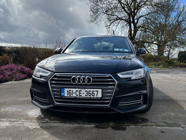 Audi A4 Saloon, Diesel, 2016, Black