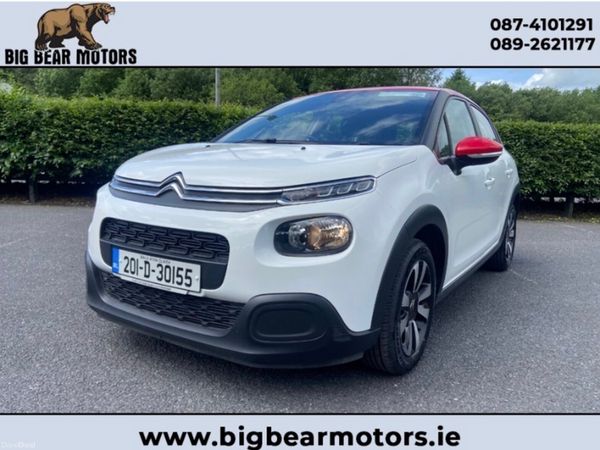 Citroen C3 Hatchback, Petrol, 2020, White
