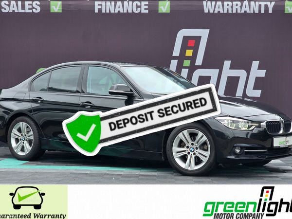BMW 3-Series Saloon, Petrol, 2016, Black