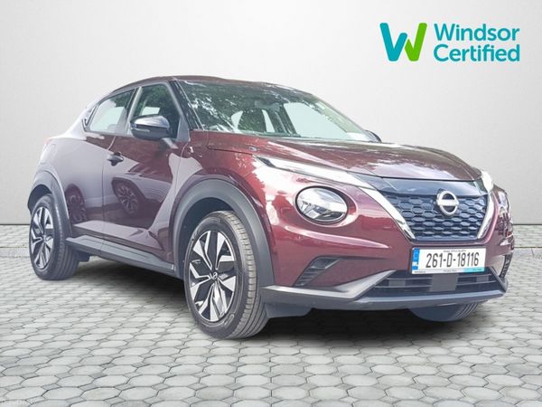 Nissan Juke SUV, Petrol Hybrid, 2026, Red