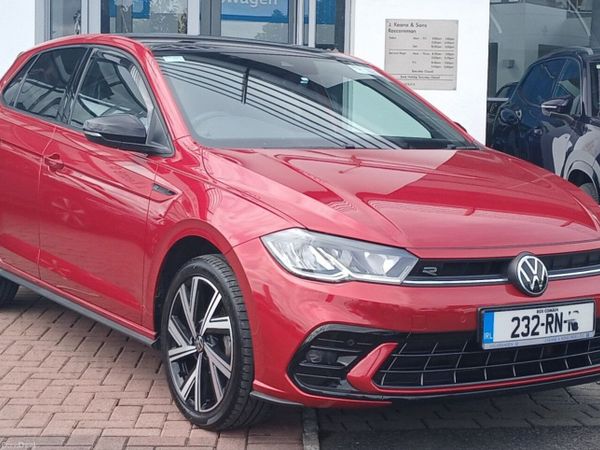 Volkswagen Polo Hatchback, Petrol, 2023, Red