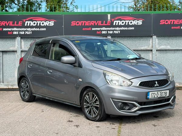 Mitsubishi Mirage Hatchback, Petrol, 2017, Grey