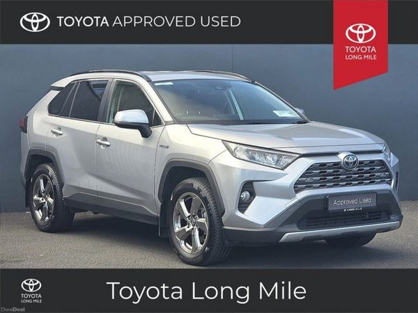 Toyota RAV4 SUV, Petrol Hybrid, 2019, Silver