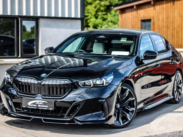 BMW 5-Series Saloon, Petrol Hybrid, 2024, Black
