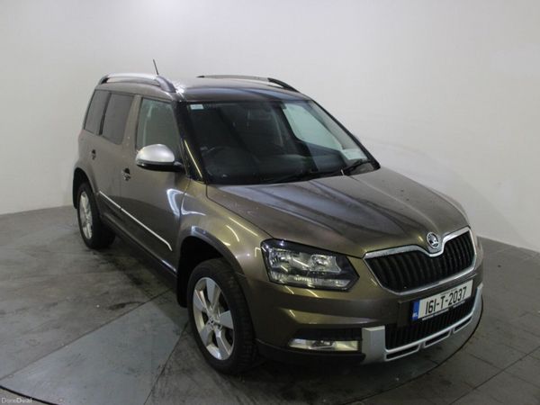 Skoda Yeti SUV, Diesel, 2016, Brown