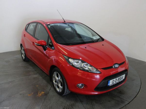 Ford Fiesta Hatchback, Diesel, 2012, Red
