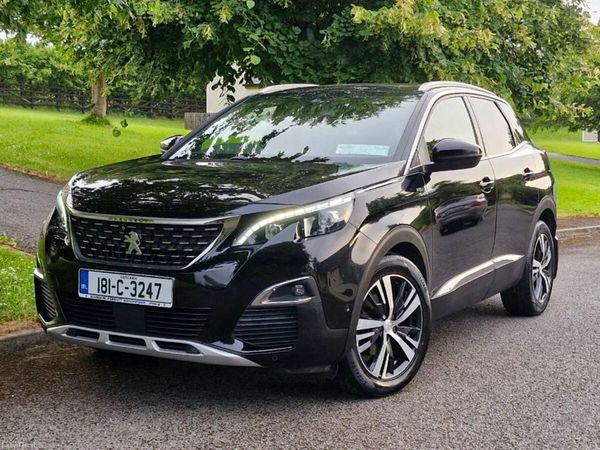 Peugeot 3008 MPV, Petrol, 2018, Black