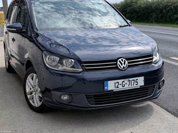 Volkswagen Touran MPV, Diesel, 2012, Blue