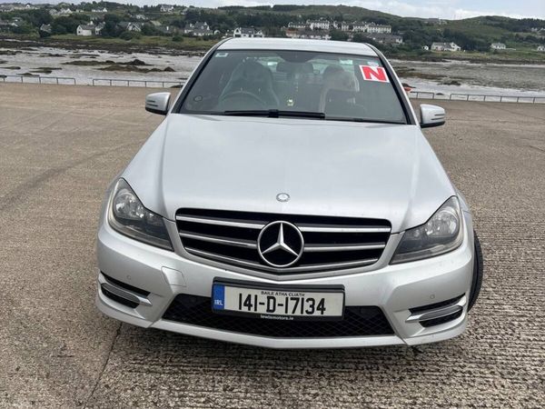Mercedes-Benz C-Class Saloon, Diesel, 2014, Silver