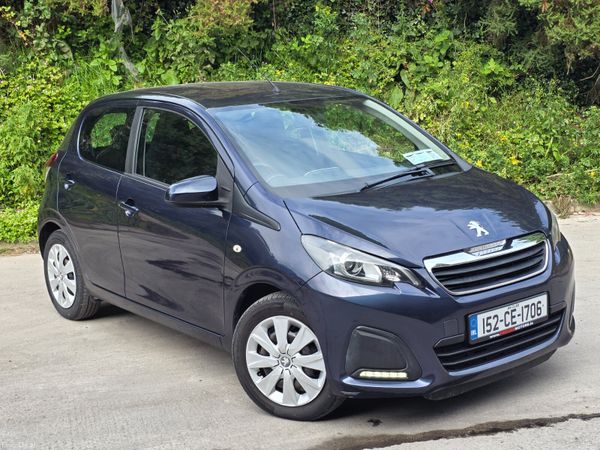 Peugeot 108 Hatchback, Petrol, 2015, Blue