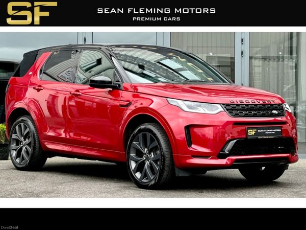 Land Rover Discovery Sport SUV, Petrol Plug-in Hybrid, 2022, Red