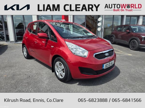 Kia Venga MPV, Diesel, 2013, Red
