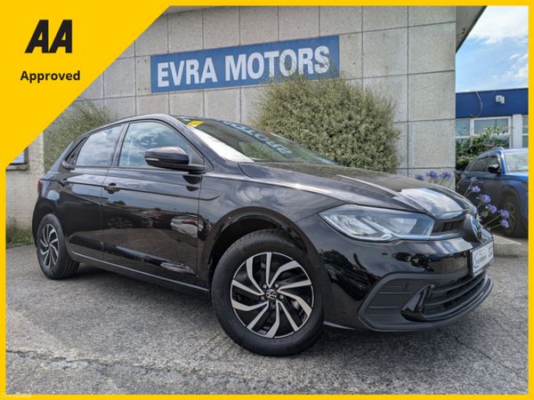 Volkswagen Polo Hatchback, Petrol, 2023, Black