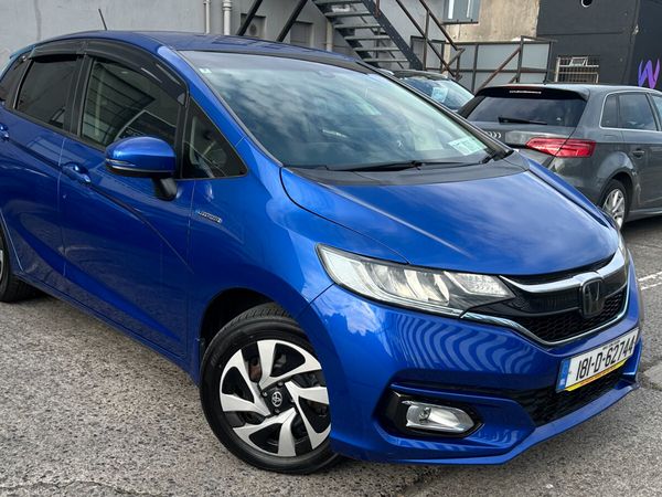 Honda Fit Hatchback, Petrol Hybrid, 2018, Blue