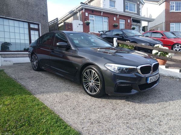 BMW 5-Series Saloon, Petrol Plug-in Hybrid, 2019, Grey