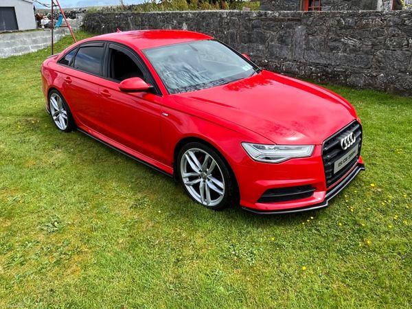 Audi A6 Saloon, Diesel, 2015, Red